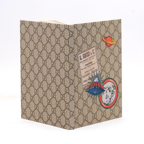 New! Gucci 2017 Japan Exclusive Night Courrier Hardcover Notebook - Picture 7 of 11